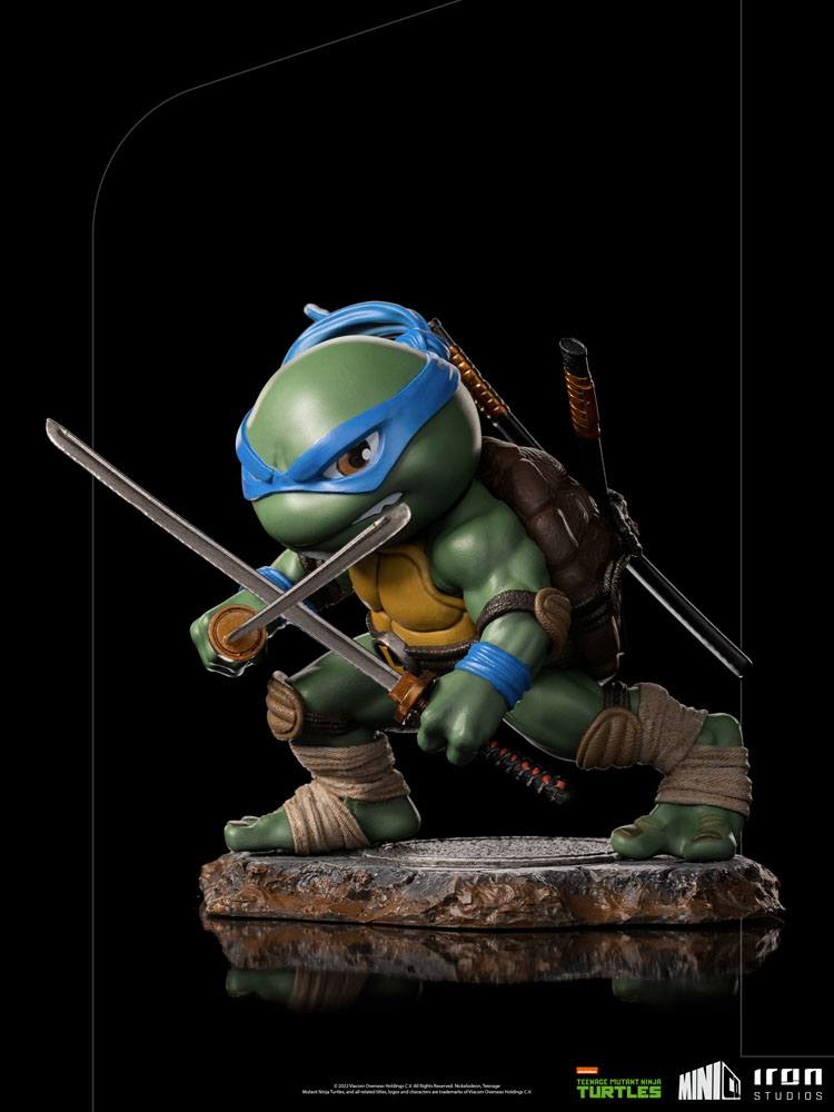 IRON STUDIO - TMNT Teenager Mutant Ninja Turtles Mini Co. Pvc Figure Leonardo