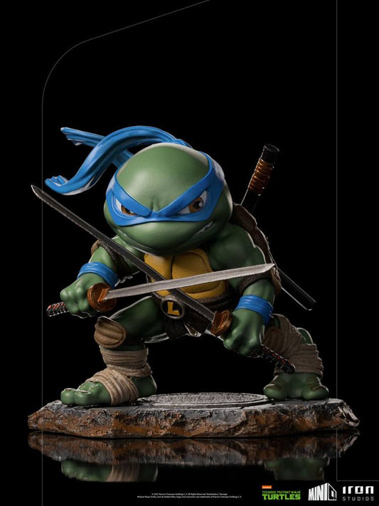 IRON STUDIO - TMNT Teenager Mutant Ninja Turtles Mini Co. Pvc Figure Leonardo