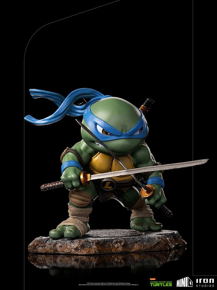 IRON STUDIO - TMNT Teenager Mutant Ninja Turtles Mini Co. Pvc Figure Leonardo