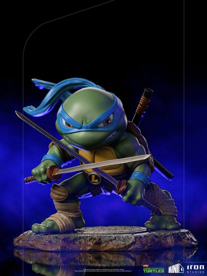 IRON STUDIO - TMNT Teenager Mutant Ninja Turtles Mini Co. Pvc Figure Leonardo