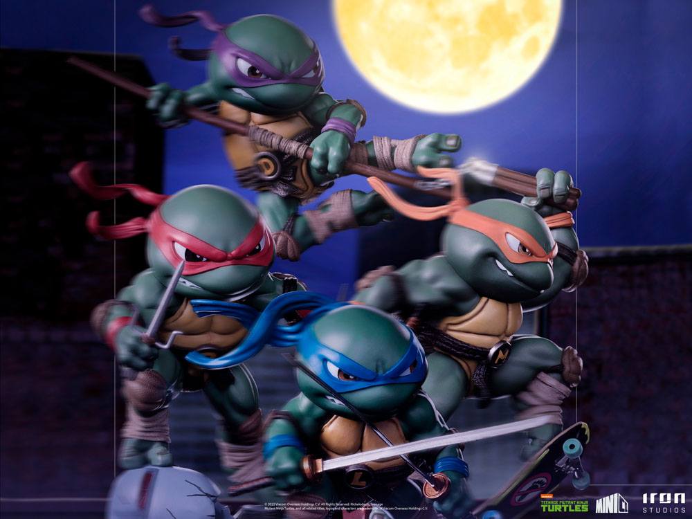 IRON STUDIO - TMNT Teenager Mutant Ninja Turtles Mini Co. Pvc Figure Leonardo