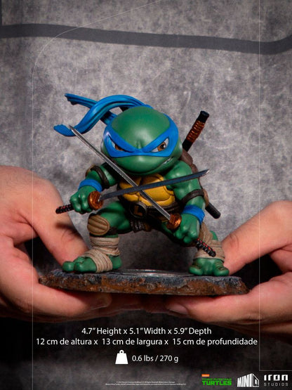 IRON STUDIO - TMNT Teenager Mutant Ninja Turtles Mini Co. Pvc Figure Leonardo