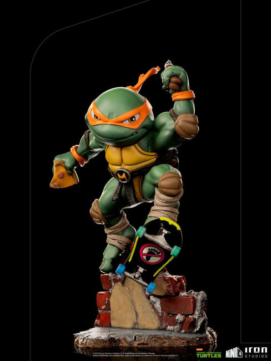 IRON STUDIO - TMNT Teenager Mutant Ninja Turtles Mini Co. Pvc Figure Michelangelo