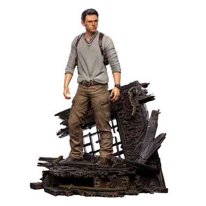 IRON STUDIO - Uncharted Movie DeLuxe Art Scale Statue 1:10 Nathan Drake