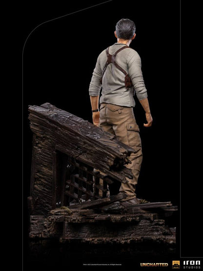 IRON STUDIO - Uncharted Movie DeLuxe Art Scale Statue 1:10 Nathan Drake