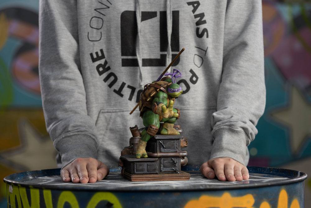 IRON STUDIO - TMNT Teenager Mutant Ninja Turtles Art Scale Statue 1:10 Donatello