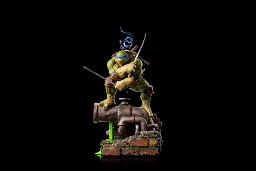 IRON STUDIO - TMNT Teenager Mutant Ninja Turtles Art Scale Statue 1:10 Leonardo