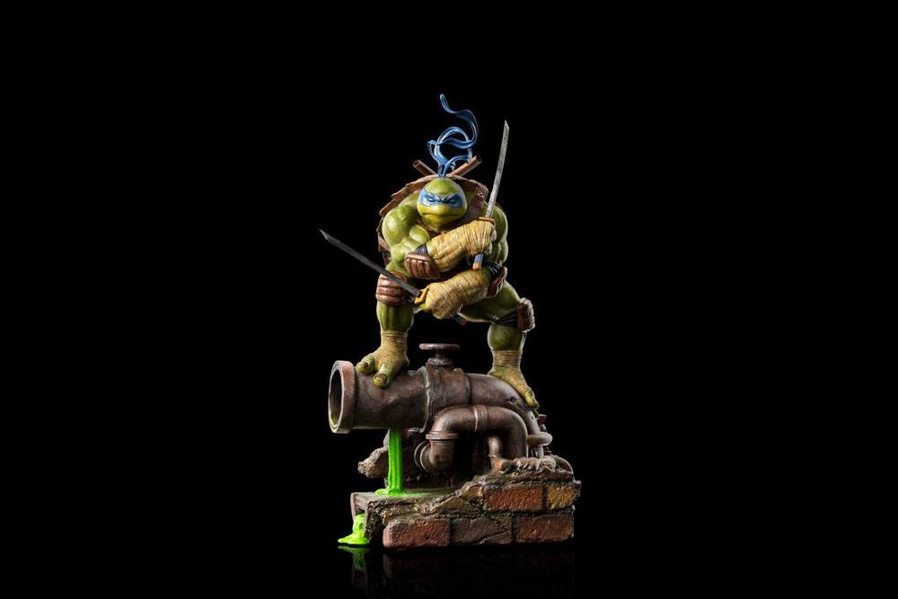 IRON STUDIO - TMNT Teenager Mutant Ninja Turtles Art Scale Statue 1:10 Leonardo