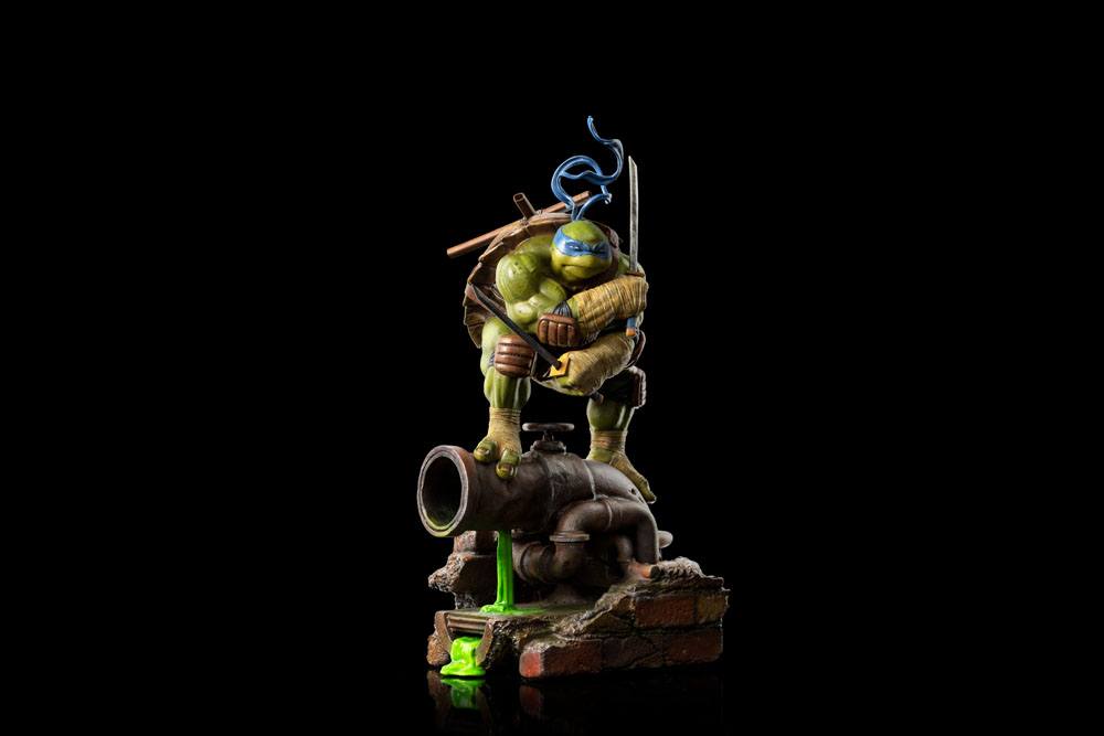 IRON STUDIO - TMNT Teenager Mutant Ninja Turtles Art Scale Statue 1:10 Leonardo