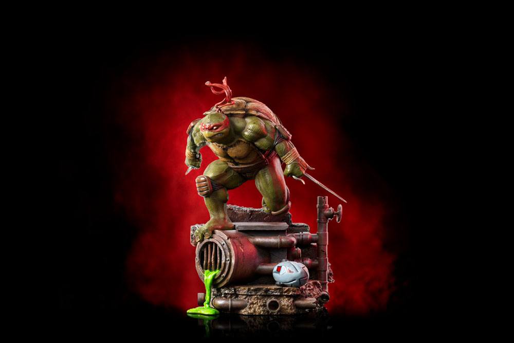IRON STUDIO - TMNT Teenager Mutant Ninja Turtles Art Scale Statue 1:10 Raffaello