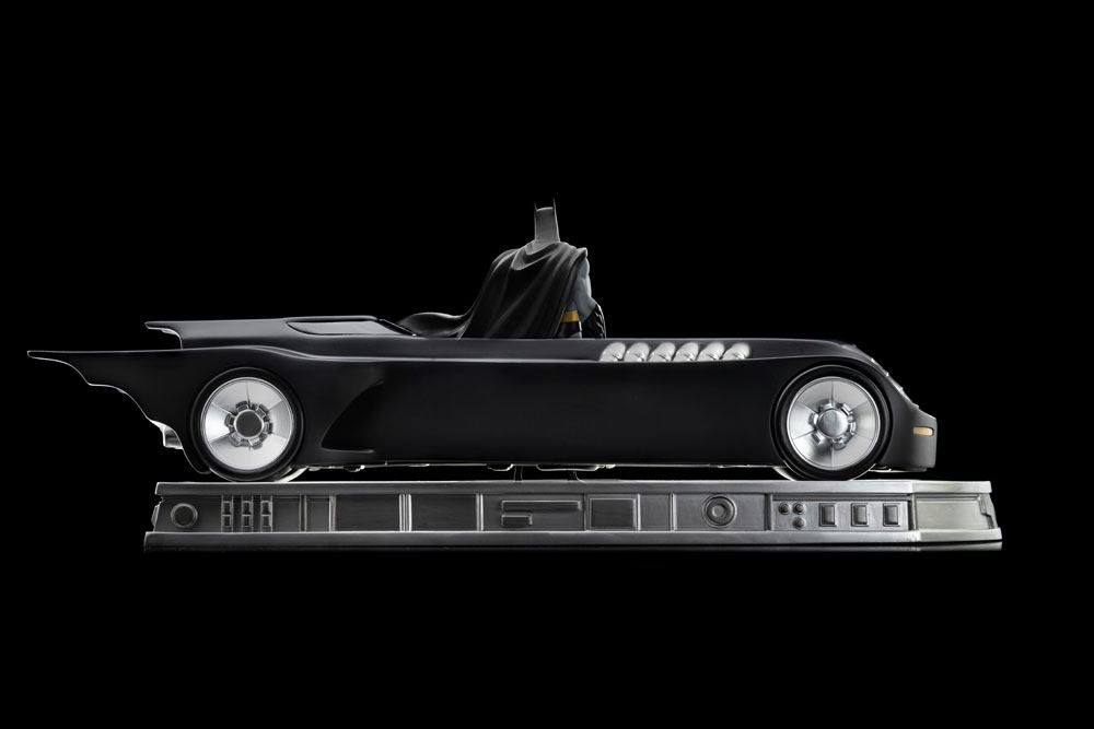 IRON STUDIO - Dc Comics - Batman The Animated Series (1992) Art Scale Set DeLuxe 1:10 Batman and Batmobile