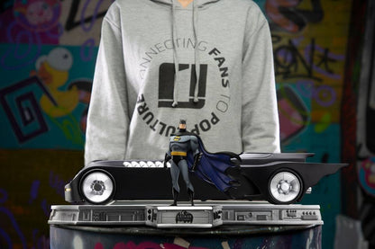 IRON STUDIO - Dc Comics - Batman The Animated Series (1992) Art Scale Set DeLuxe 1:10 Batman and Batmobile
