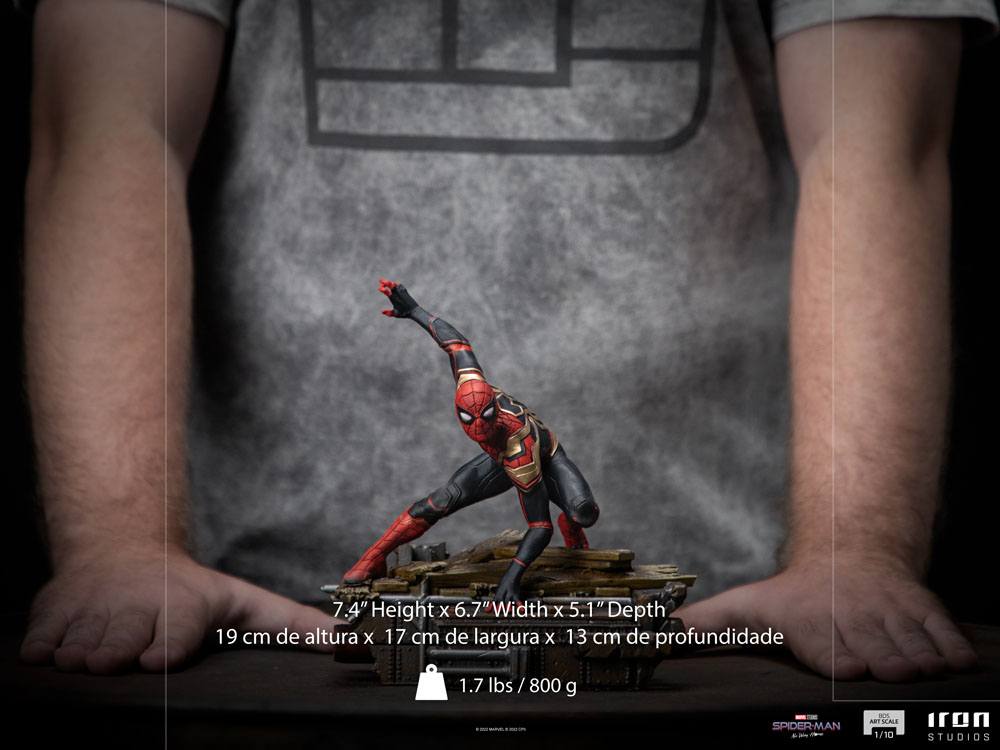 IRON STUDIO - Marvel - Spider-Man No Way Home BDS Art Scale DeLuxe Statue 1:10 Spider-Man Peter #1