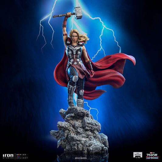 IRON STUDIO - Marvel - Thor Love and Thunder BDS Art Scale Statue 1:10 Mighty Thor Jane Foster