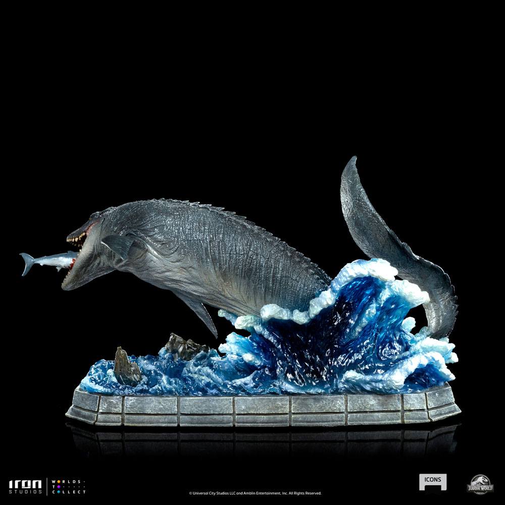 IRON STUDIO - Jurassic World Icons Statue Mosasaurus