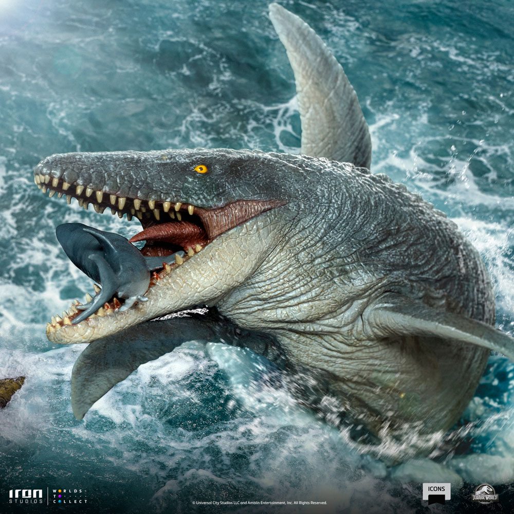 IRON STUDIO - Jurassic World Icons Statue Mosasaurus