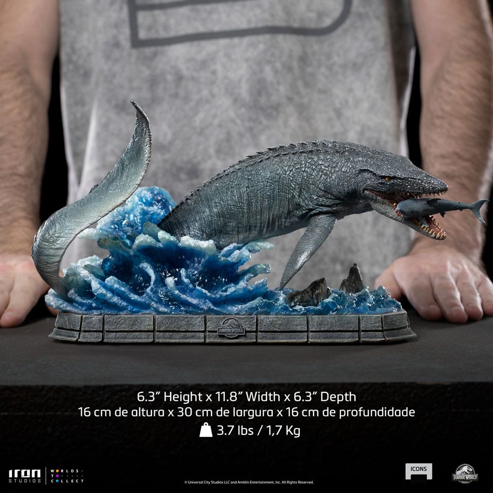 IRON STUDIO - Jurassic World Icons Statue Mosasaurus