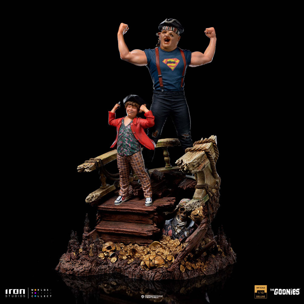 IRON STUDIOS - The Goonies Deluxe Art Scale Statue 1/10 Sloth and Chunk