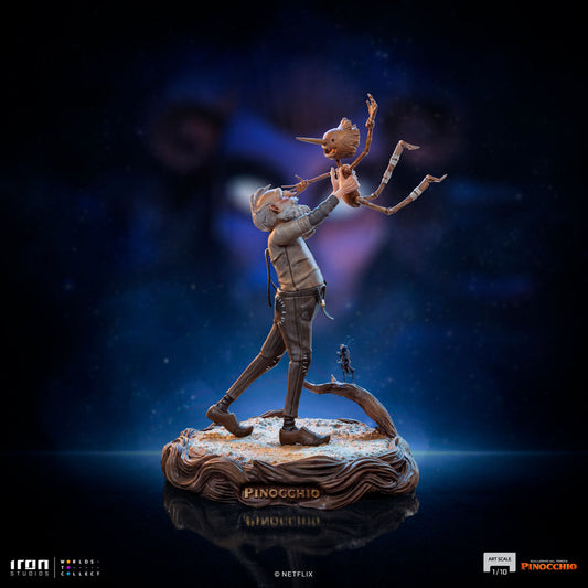 IRON STUDIO - Disney - Pinocchio Art Scale Statue 1:10 Geppetto & Pinocchio