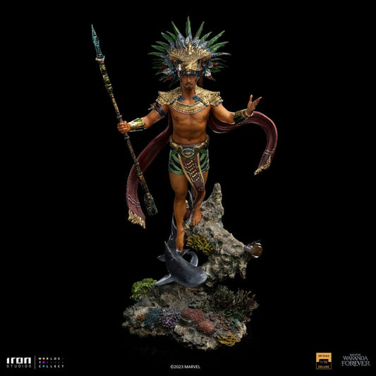 IRON STUDIO - Marvel - Black Panther Wakanda Forever DeLuxe Art Scale Statue 1:10 King Namor