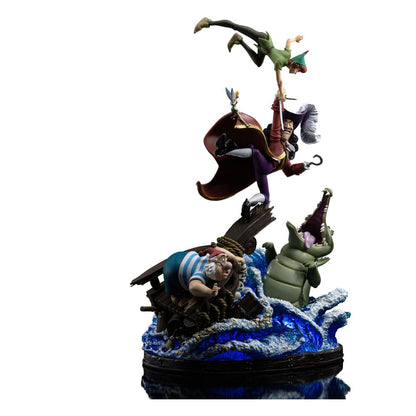 IRON STUDIOS - Disney Deluxe Art Scale Statue 1/10 Peter Pan vs. Hook