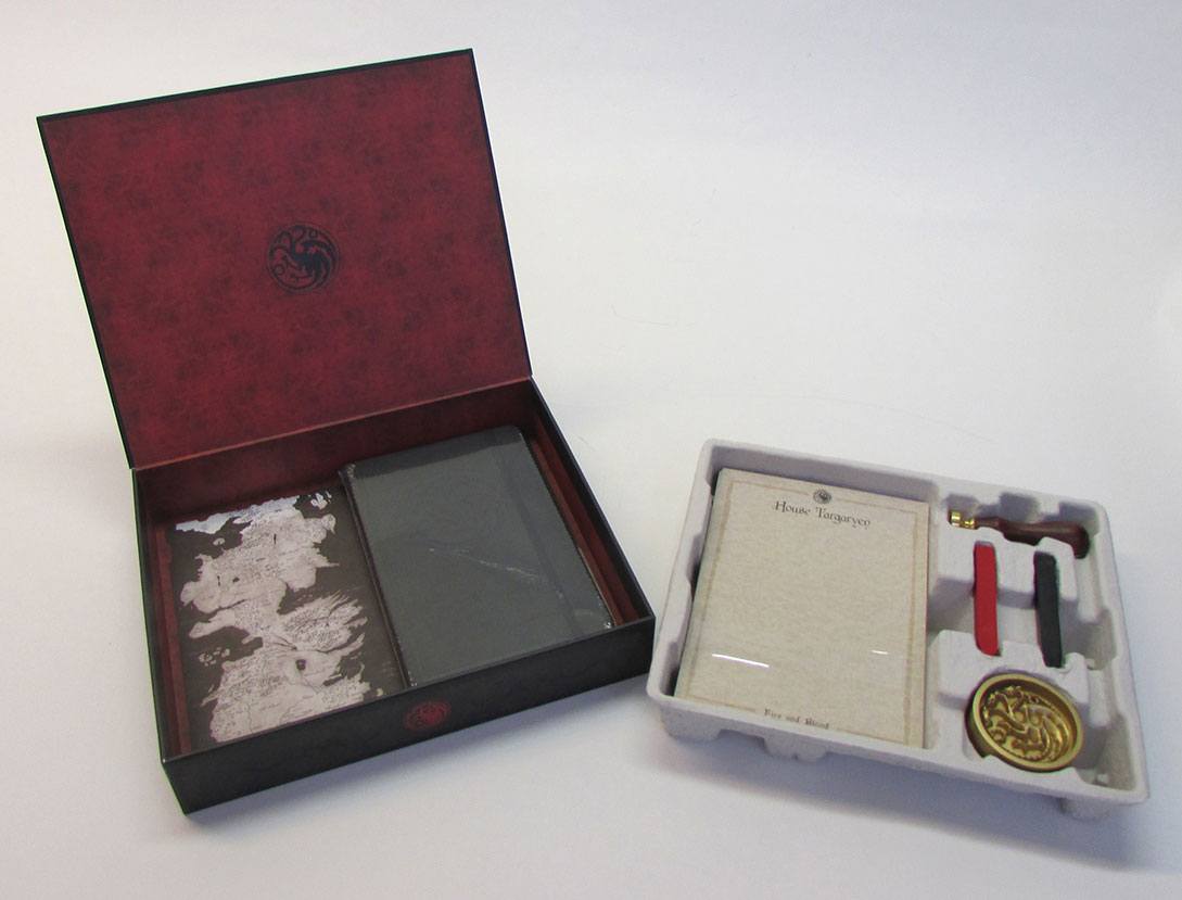 Game of Thrones DeLuxe Stationery Set House Targaryen