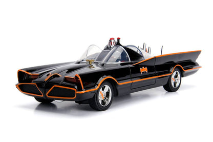 JADATOYS - Dc Comics - Classic Television Series Batmobile with Die Cast Figures 1/18