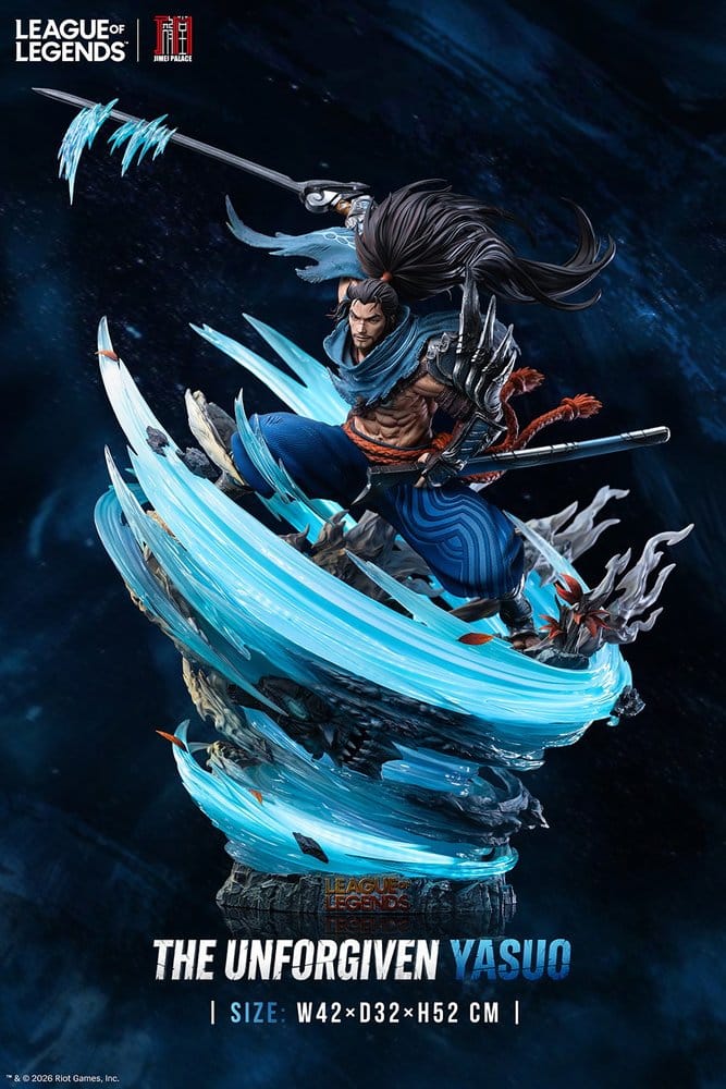 JIMEI PALACE - League of Legends Statue The Unforgiven Yasuo 52