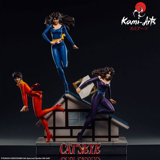 KAMI ARTS - Cat's Eye Statue 1:6 Rui, Ai & Hitomi Kisugi