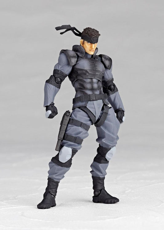 KAIYODO - Metal Gear Solid Action Figure Micro Yamaguchi Revol Mini RM-001 Solid Snake