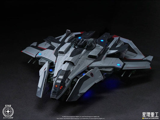 KOTOBUKIYA - Star Citizen Pre-assembled Plastic Model Kit 1/100 Anvil F8C Lightning Pre-Assembled Finished Model Ver.