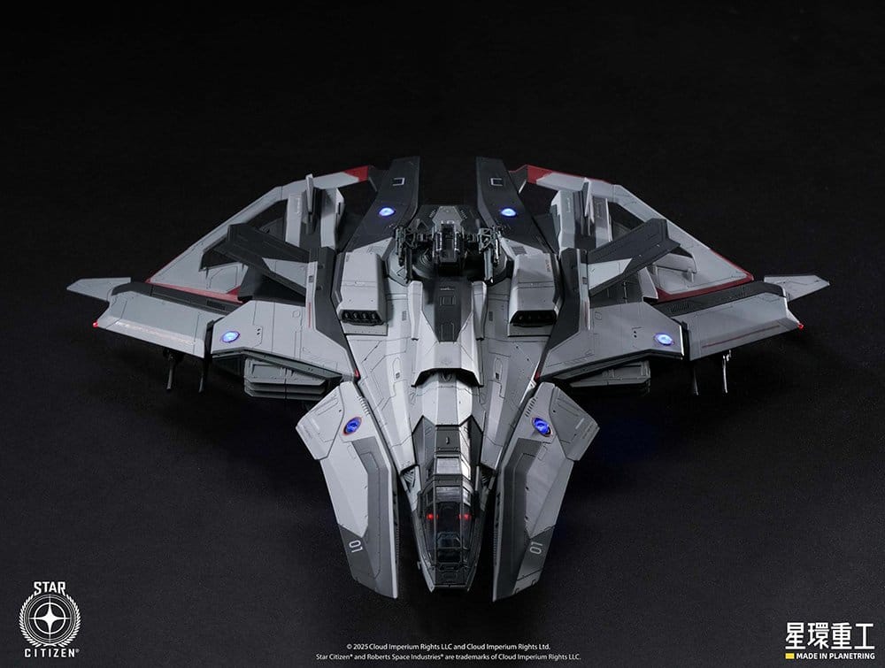 KOTOBUKIYA - Star Citizen Pre-assembled Plastic Model Kit 1/100 Anvil F8C Lightning Pre-Assembled Finished Model Ver.