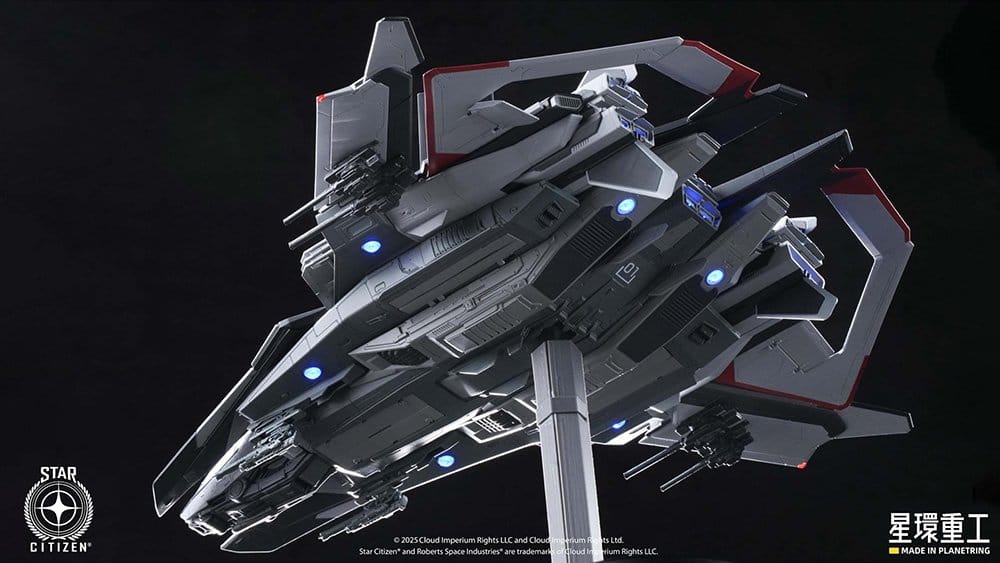 KOTOBUKIYA - Star Citizen Pre-assembled Plastic Model Kit 1/100 Anvil F8C Lightning Pre-Assembled Finished Model Ver.