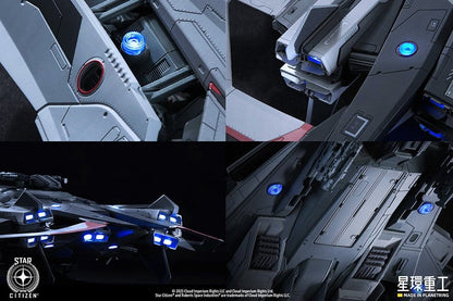 KOTOBUKIYA - Star Citizen Pre-assembled Plastic Model Kit 1/100 Anvil F8C Lightning Pre-Assembled Finished Model Ver.