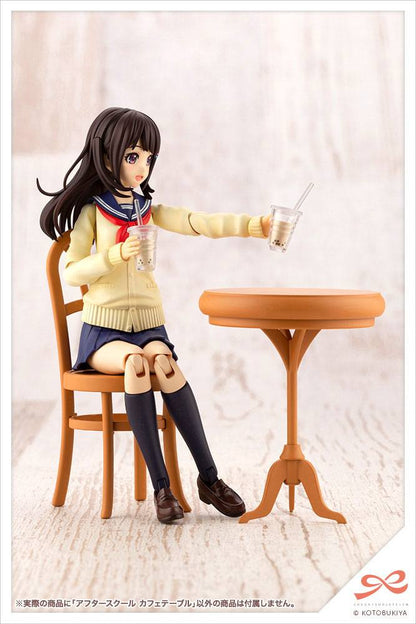 KOTOBUKIYA - Sousai Shojo Teien Model Kit Accesoory Set 1:10 Action Figure ter School Cafe Table