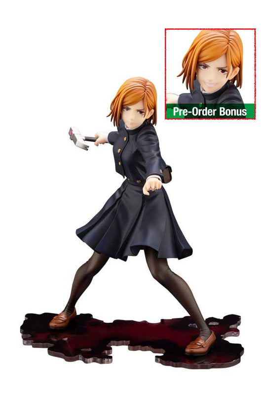KOTOBUKIYA - Jujutsu Kaisen Artfx Statue 1/8 Nobara Kugisaki Bonus Edition 19 cm
