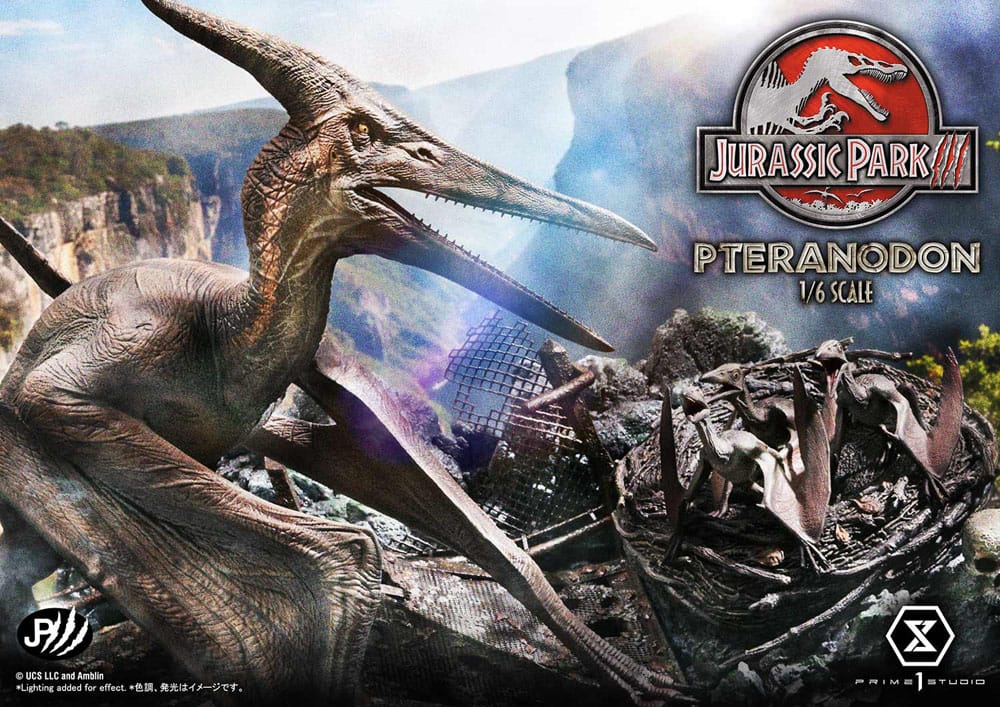 PRIME 1 - Jurassic Park III Legacy Museum Collection Statue 1/6 Pteranodon Bonus Version