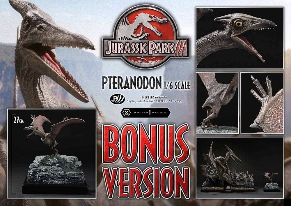 PRIME 1 - Jurassic Park III Legacy Museum Collection Statue 1/6 Pteranodon Bonus Version