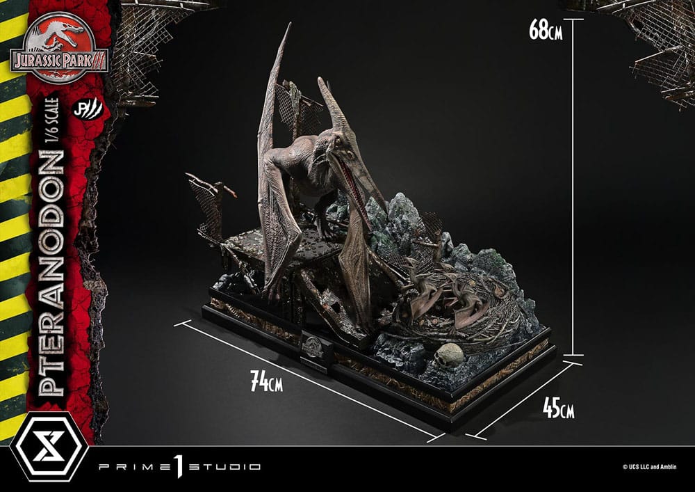 PRIME 1 - Jurassic Park III Legacy Museum Collection Statue 1/6 Pteranodon Bonus Version