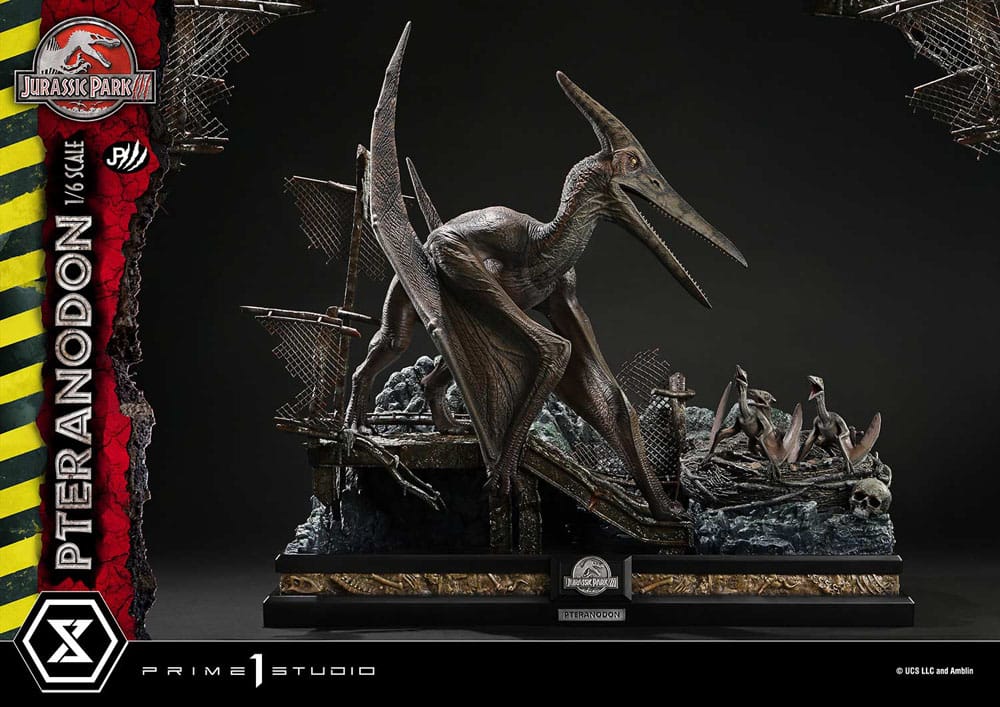 PRIME 1 - Jurassic Park III Legacy Museum Collection Statue 1/6 Pteranodon Bonus Version