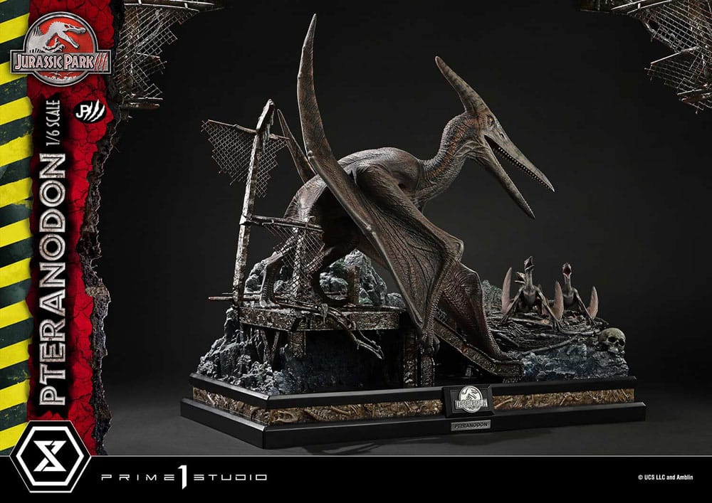 PRIME 1 - Jurassic Park III Legacy Museum Collection Statue 1/6 Pteranodon Bonus Version