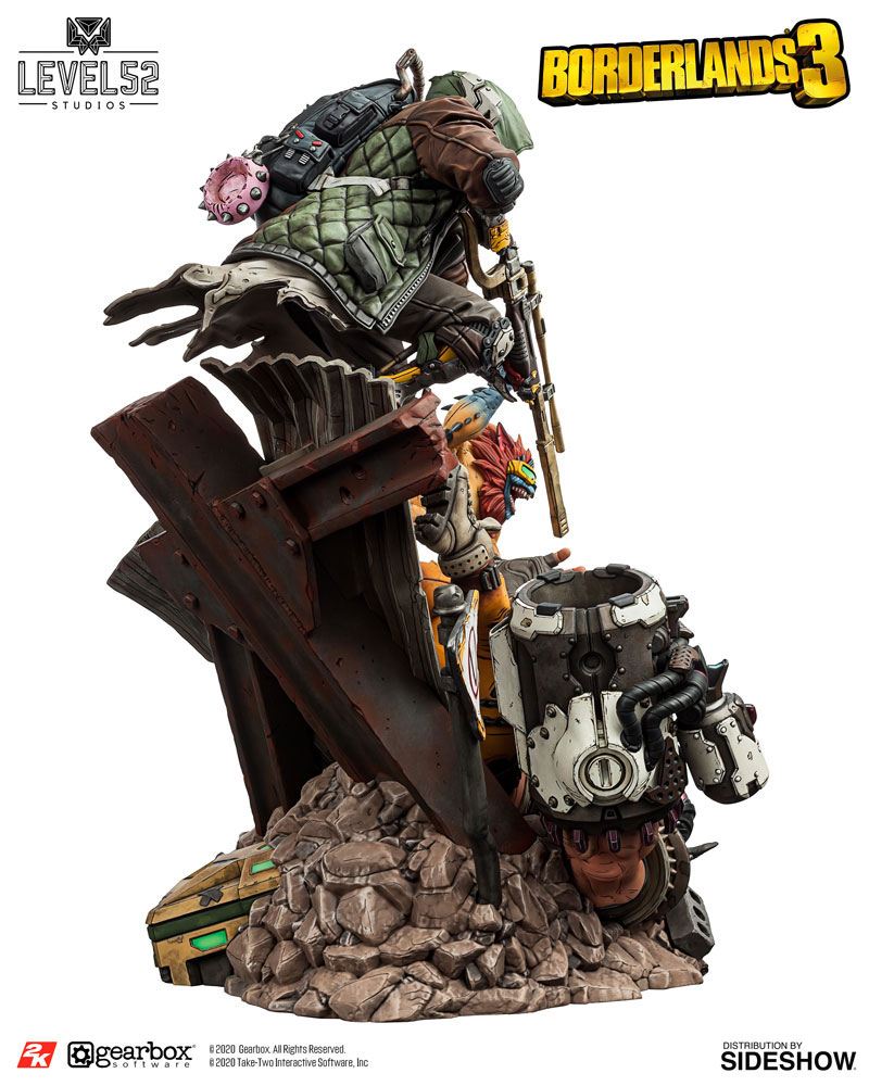 LEVEL 52 STUDIOS - Borderlands 3 Statue 1:6 FL4K a Good Hunt