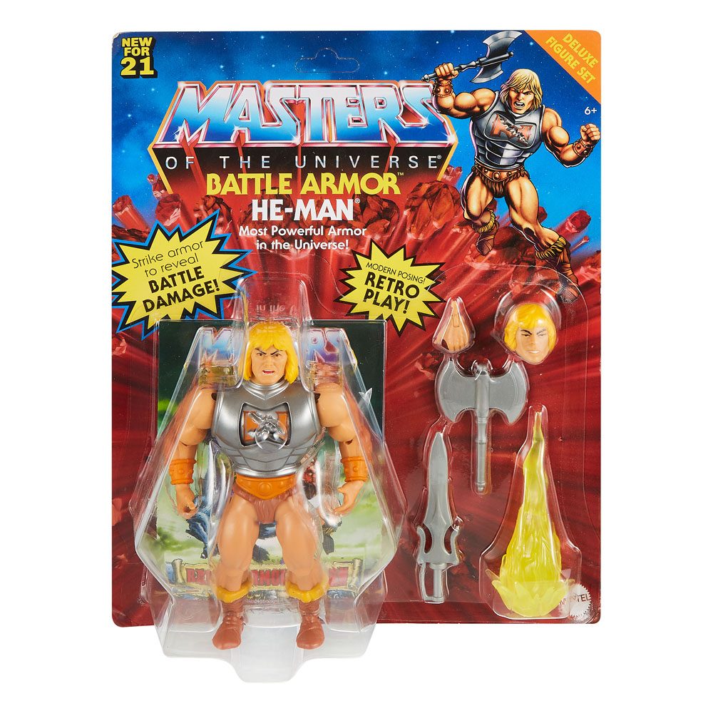 MATTEL - Masters of the Universe - DeLuxe Action Figure 2021 He-Man