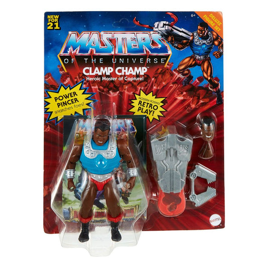 MATTEL - Masters of the Universe - DeLuxe Action Figure 2021 Clamp Champ