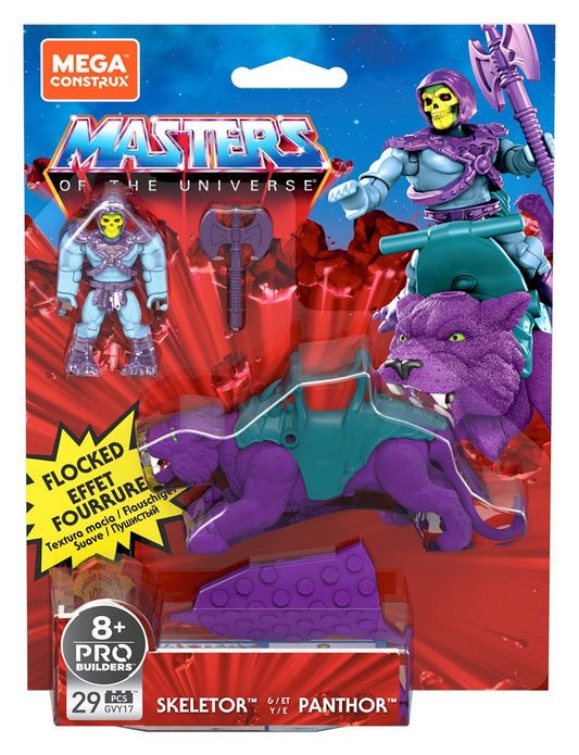 MATTEL - Masters of the Universe - Mega Construx Probuilders Construction Set Skeletor & PanThor