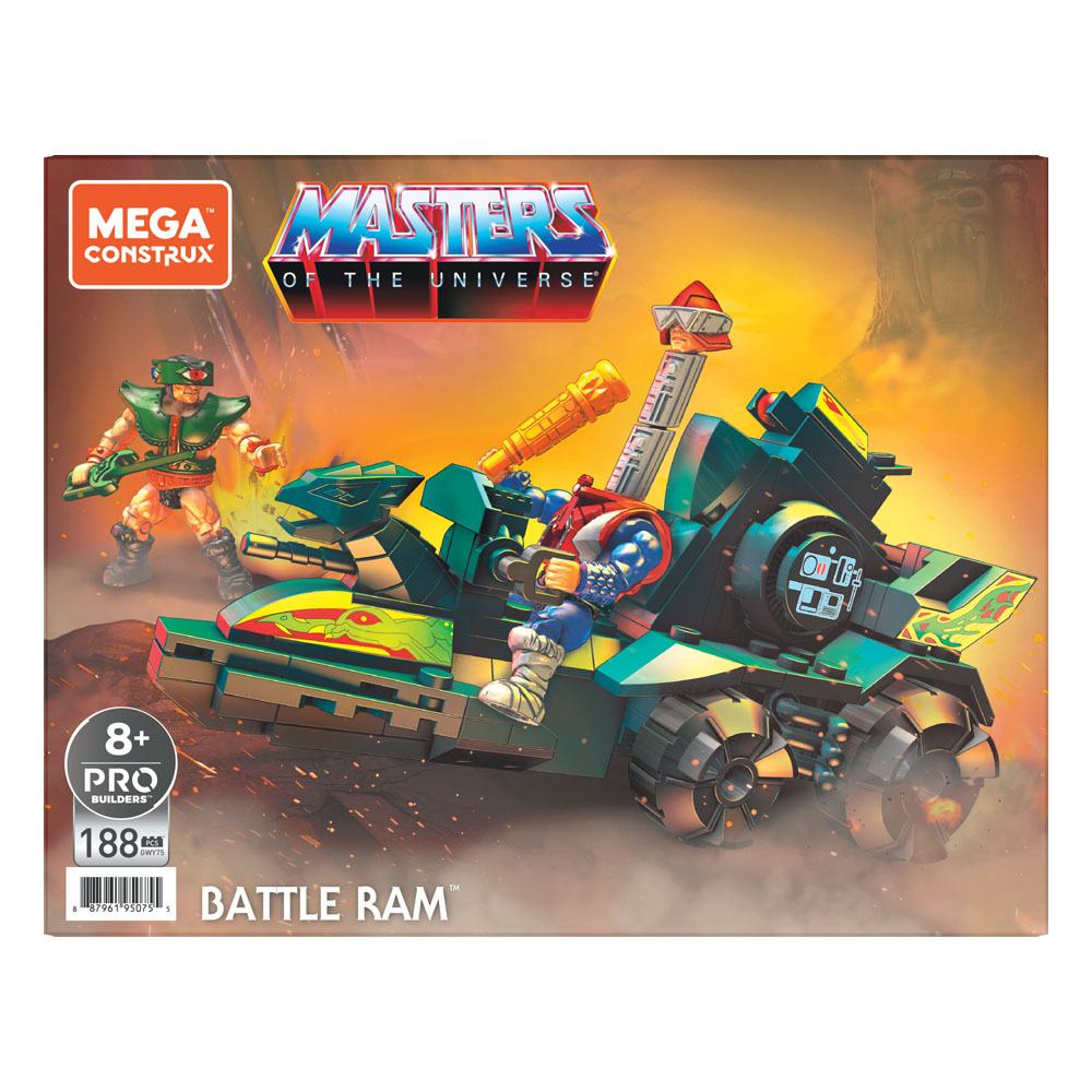 MATTEL - Masters of the Universe - Mega Construx Probuilders Construction Set Battle Ram