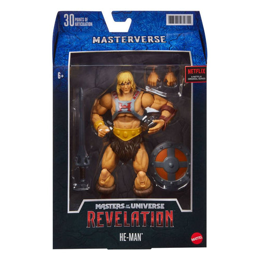 MATTEL - Masters of the Universe - Revelation Masterverse Action Figure 2021 He-Man