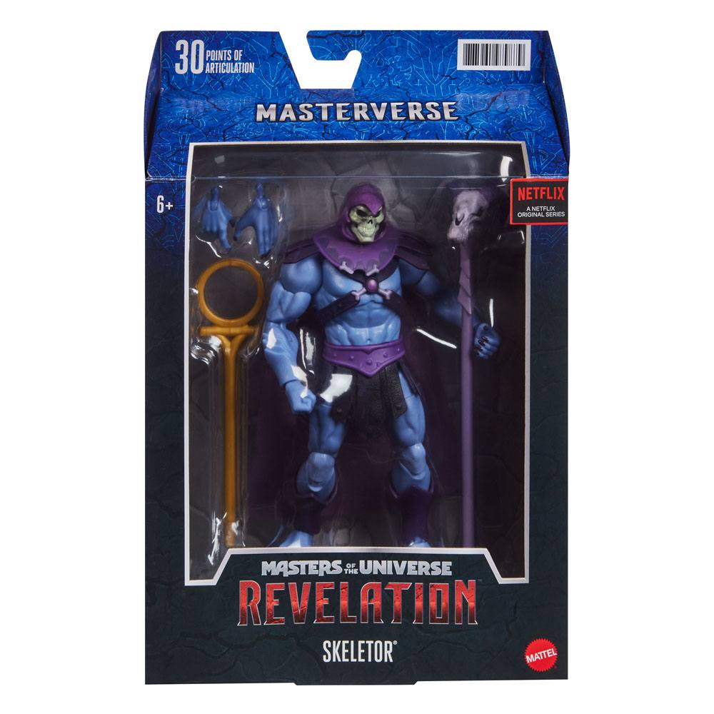 MATTEL - Masters of the Universe - Revelation Masterverse Action Figure 2021 Skeletor