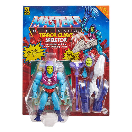 MattELL - Masters of the Universe - Origins DeLuxe Action Figure 2022 Terror Claws Skeletor