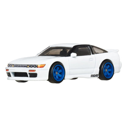 MATTEL - Hot Wheels Premium Car Culture Diecast Vehicle 2-Pack 1/64 '96 Nissan 180SX Type X & Nissan SilEighty